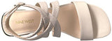 Nine West Yesta Leather Dress Sandal Off White 10 M Us