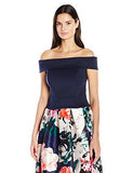 Eliza J OffTheShoulder Top, Navy, 10