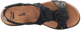Leisa Claytin Flat Sandal Navy Leather 11 W Us