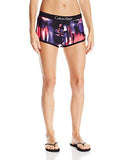 Calvin Klein Logo Elastic Printed Boardshorts Mulberrytechno Creamsicle Medium