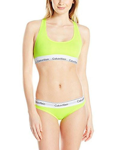 Modern Bralette And Bikini Set Bright Flash Small