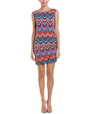 Trina Dream Prism Stripe Matte Jersey Dress Multi Small