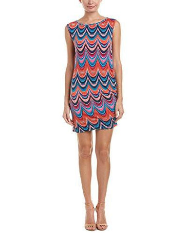 Trina Dream Prism Stripe Matte Jersey Dress Multi Small