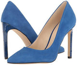 Nine West Tatiana Suede Dress Pump Blue 105 M Us