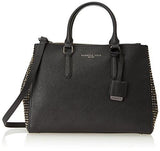 Kenneth Cole York Carton Street Satchel Shoulder Bag Black One Size