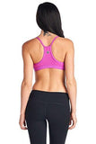 Recreation Sports Bra Tank Jacquard Berry Size Medium