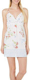 Floral Chemise Nightgown XLarge White Multi