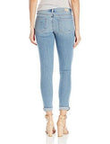 Verdugo Ankle Jeans W/ Raw Hem Cuff, Bella Destructed, 24