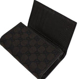 Gg Canvas And Leather Trifold Wallet 263114