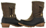 Fully Wooly Slip Winter Boot, Java/Tin Pan Suede, 8 M Us