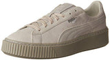 Puma Basket Platform Reset Wns Fashion Sneaker Gray Violetgray Violet 9 M Us