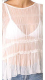 Piana Blouse, Paper, Small