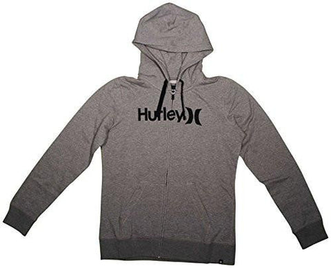 Hurley One & Only Fleece Fullzip Hoodie Gft0002530,Heather Cool Grey 3,S