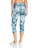 Active Crop Pant Print, Feathered Fantasy, XLarge