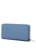 Michael Michael Kors Mercer Leather Travel Continental Wallet Blue