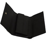 Gg Canvas And Leather Trifold Wallet 263114