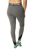 86Reckless Leggingsmedium Grey/Black