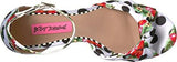 Ivee Heeled Sandal 6.5, Black/White