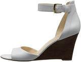 Nine West Farlee Leather Dress Sandal White 65 M Us