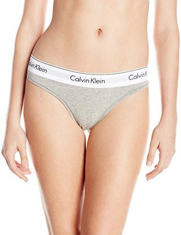 Modern Thong Panty Grey Heather Small