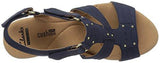 Annadel Orchid Wedge Sandal Navy 65 M Us