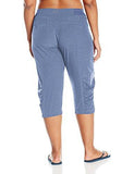 Calvin Klein Performance Plus Sizebanded Bottom Capri 19 12 Inseam Size Bijou Blue Melange 2X