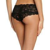 Never Say Never Low Rise Hottie Hotpant Panty, Black, Medium/Large