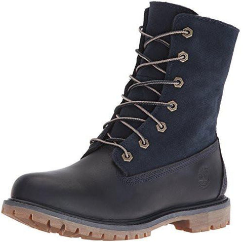 S Teddy Fleece Wp Folddown Boot Dark Blue 95 M Us