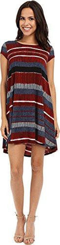 Karen Kane Striped Maggie Trapeze Dress, Print, XSmall