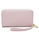 Eurlove Pu Leather Wallet Multifunctional Zipper Clutch Wallets With Large Space For Money Cards And Iphone 6S