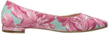 Hey Girl Ballet Flat Pink Floral 12 M Us