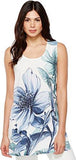 High Slit Tunic Print Shirt