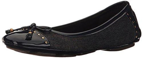 Sport Buttons Fabric Ballet Flat Denimgoldnavy Multi 10 M Us