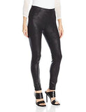 Karen Kane Stretch Faux Leather Pant, Black, L