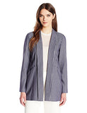 Bcbgeneration Open Front Pocket Blazer Indigo Combo Medium