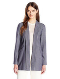 Bcbgeneration Open Front Pocket Blazer Indigo Combo Medium