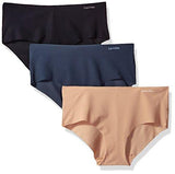 3 Invisibles Hipster Panty Speakeasy Light Caramel Black M