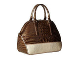 Hudson Satchel Oak Handbag