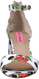 Joslyn Dress Sandal, Black/White, 7 M Us