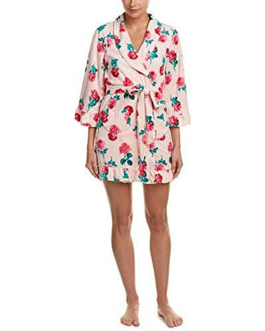 Vintage Terry Robe, Not So Shabby Rose Veiled Rose, M