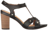 Banoy Valtina Dress Sandal Black Leather 85 M Us