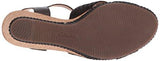 Helio Latitude Wedge Sandal Black Leather 7 M Us