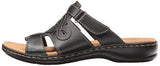 Leisa Higley Slide Sandal Black Leather 85 M Us