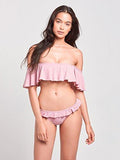 Waves Flutter Swim Bottom Adobe Rose L Swimwear Bikini Adobe Rose