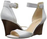Nine West Farlee Leather Dress Sandal White 65 M Us