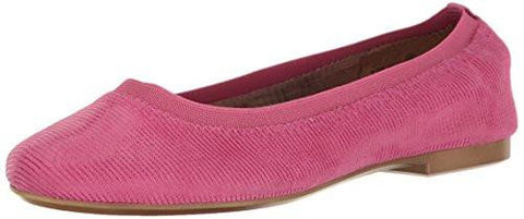 Fable Ballet Flat Dk Pink Suede 8 M Us