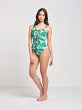 Sandy Lace Up One Piece Palm Tropical M Swimwear One Piece Palm Tropical