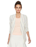 Stripe Tuxedo Blazer With Welts Limestone Multi Xsmall