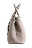 Prada 1Ba058 Grey Leather Shoulder Bag