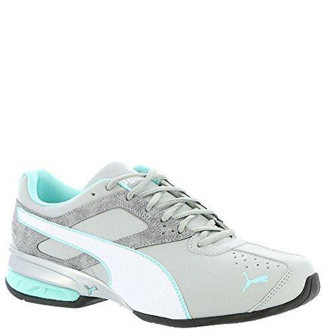 Puma Tazon 6 Accent Wns Crosstrainer Shoe Quarrypuma Whitearuba Blue 85 M Us